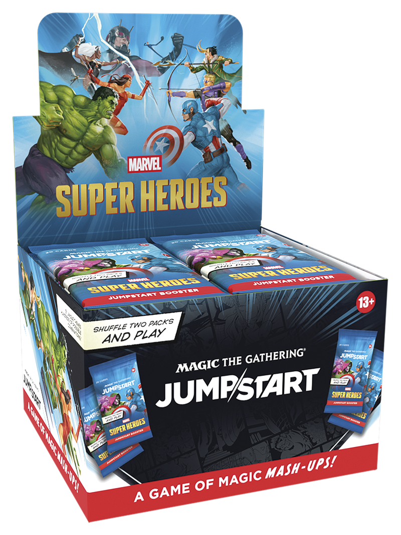 Jumpstart Booster Display (24 packs) Marvel Super Heroes - Magic The Gathering