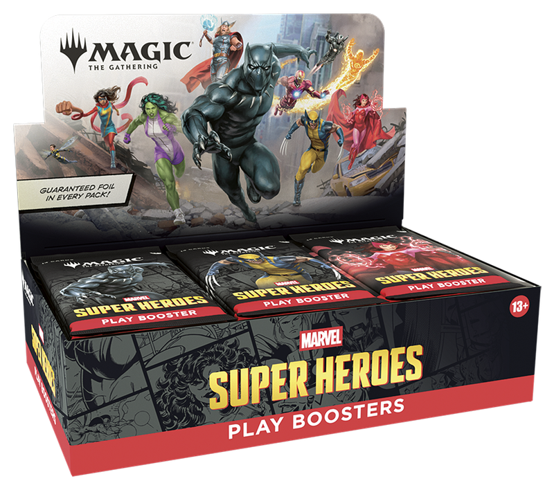 Play Booster Display (30 packs) Marvel Super Heroes - Magic The Gathering
